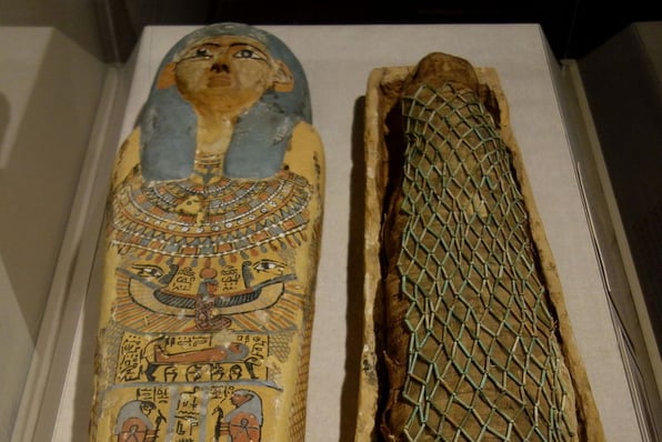 Childs Mummy and Sarcophagus