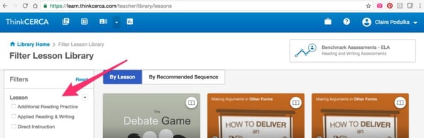 Product Update: New Lesson Names