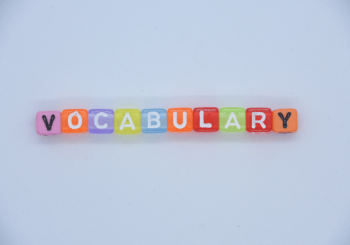 Best Practices Blog Series Part 1: Vocabulary